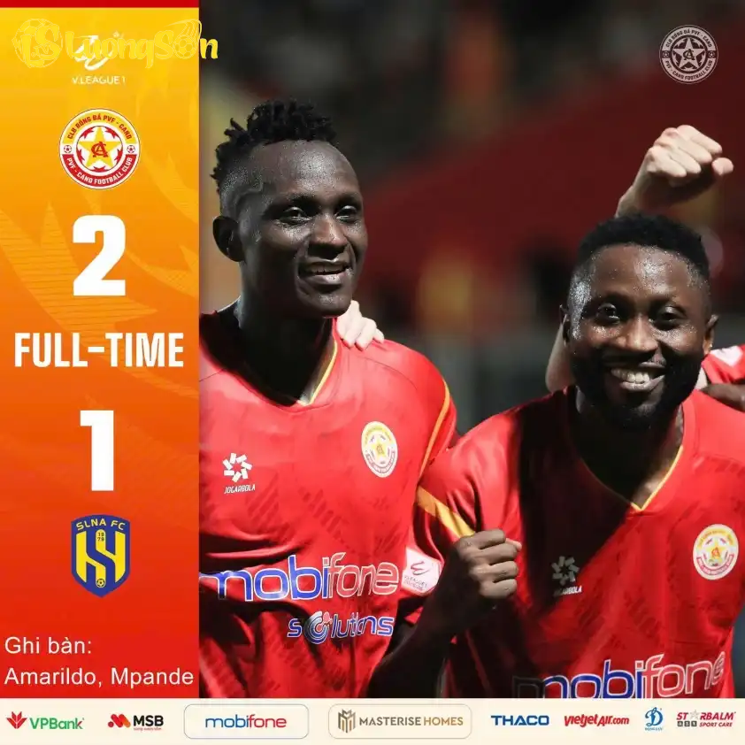 Bộ đôi ngoại binh giúp PVF-CAND khởi đầu ấn tượng