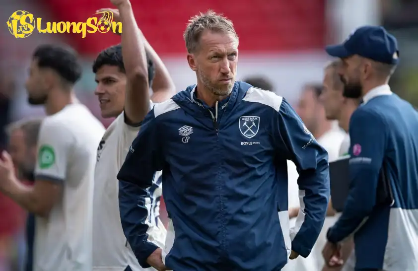 HLV Graham Potter đang nhận nhiều áp lực tại West Ham